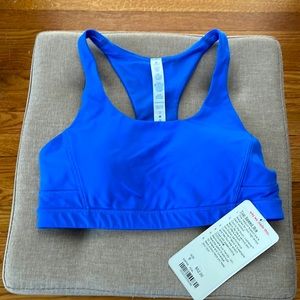 NWT Lululemon Top Speed Bra size 6